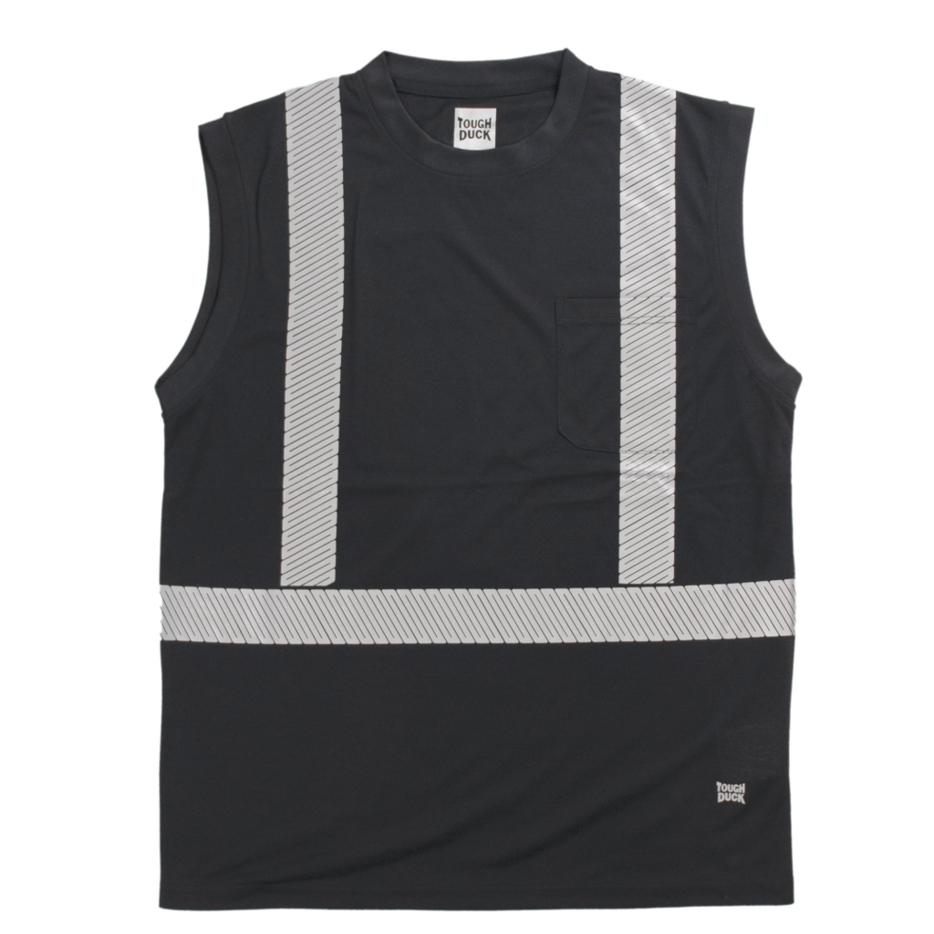 Tough Duck Sleeveless Hi-Vis T-Shirt ST15