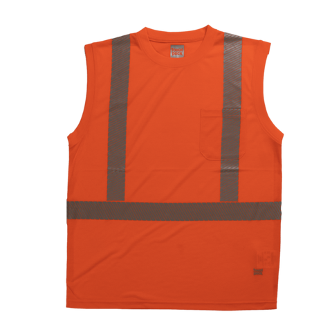 Tough Duck Sleeveless Hi-Vis T-Shirts ST15