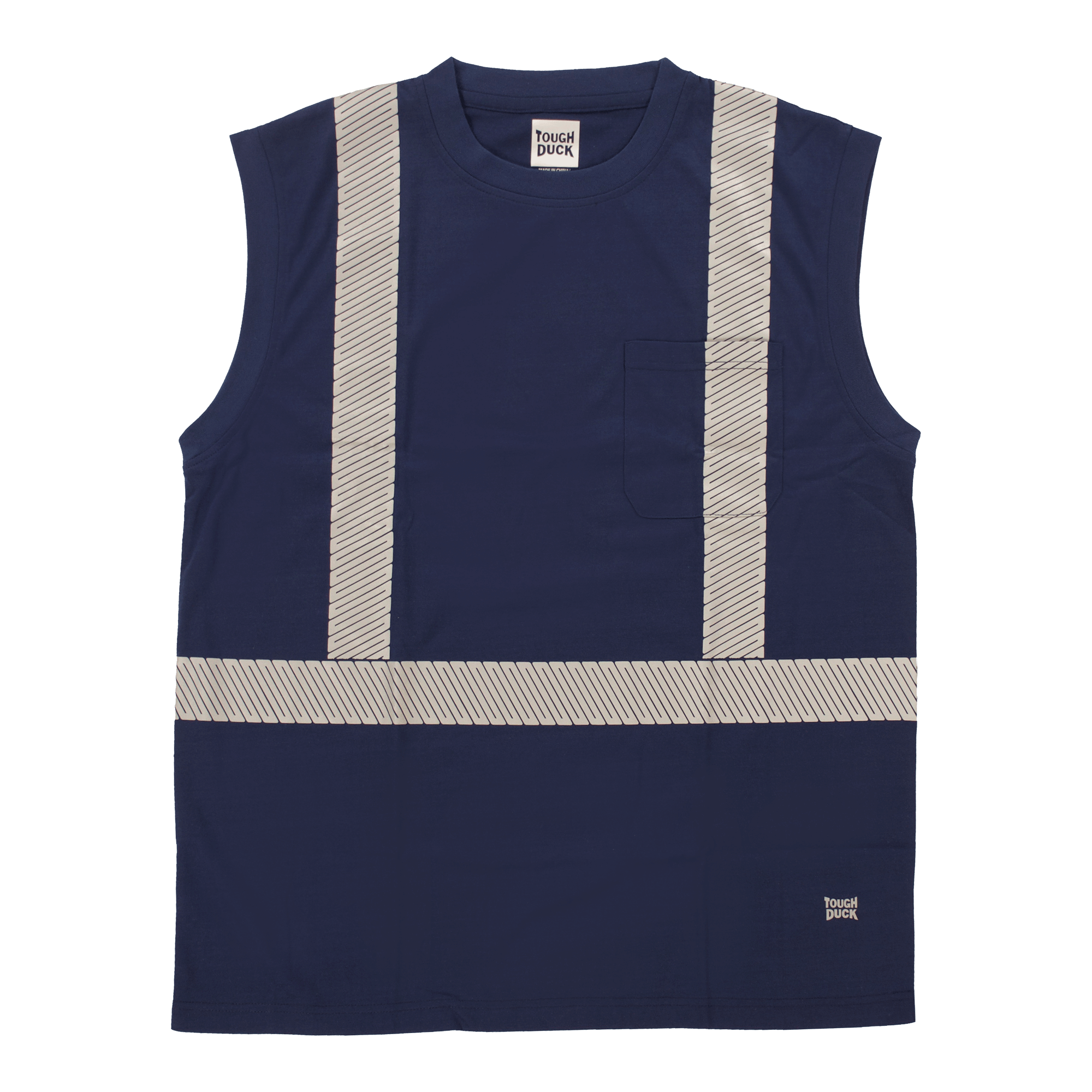 Tough Duck Sleeveless Hi-Vis T-Shirt ST15
