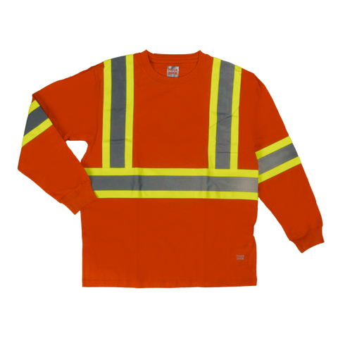 Tough Duck Long Sleeve Hi-Vis T-Shirts - ST21