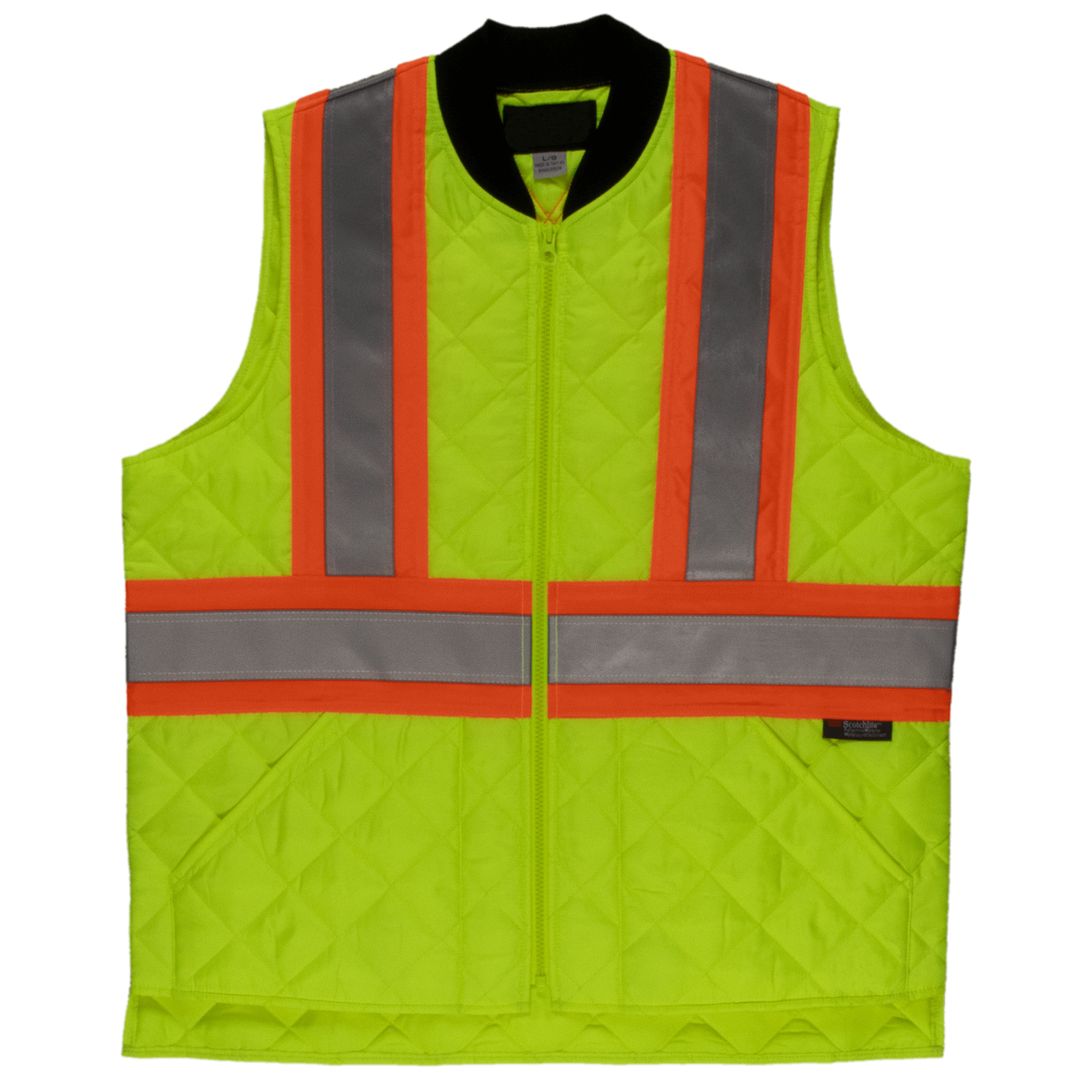 Tough Duck Quilted Hi-Vis Vest SV05