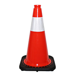 PIO 18″ Traffic Cone with 4″ Reflective Collar TRC1804