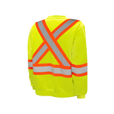 GROUND FORCE Hi-Vis Crewneck Sweatshirt TH1