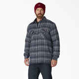 DICKIES Sherpa Lined Flannel Shirt Jacket with Hydroshield - TJ210