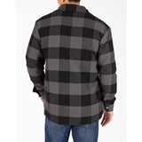 DICKIES Sherpa Lined Flannel Shirt Jacket with Hydroshield - TJ210