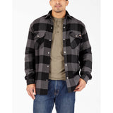 DICKIES Sherpa Lined Flannel Shirt Jacket with Hydroshield - TJ210