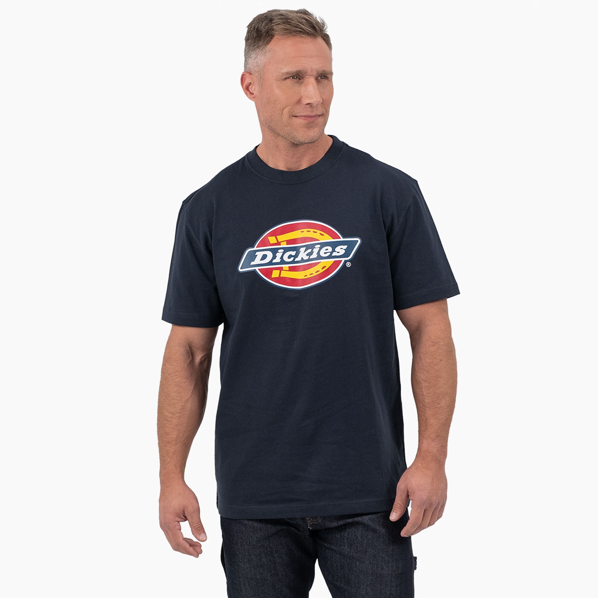 Dickies Short Sleeve Tri-Color Logo Graphic T-Shirt - WS22A