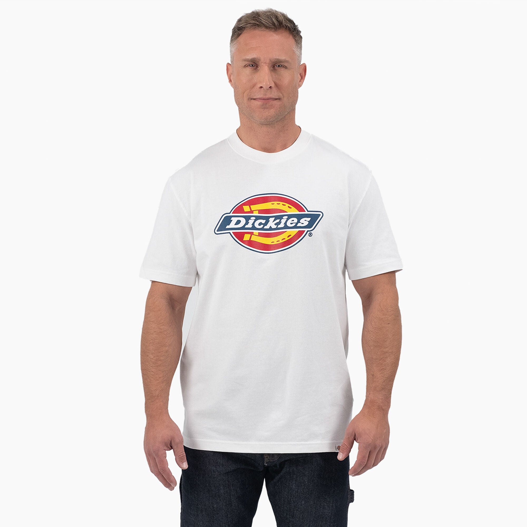Dickies Short Sleeve Tri-Color Logo Graphic T-Shirt - WS22A
