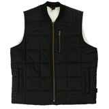 TOUGH DUCK Men's Box Quilted, Sherpa Lined Vest WV01