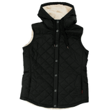 TOUGH DUCK Women’s Quilted Sherpa Lined Vest WV02