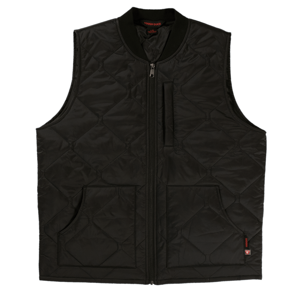 Mens quilted work best sale vest
