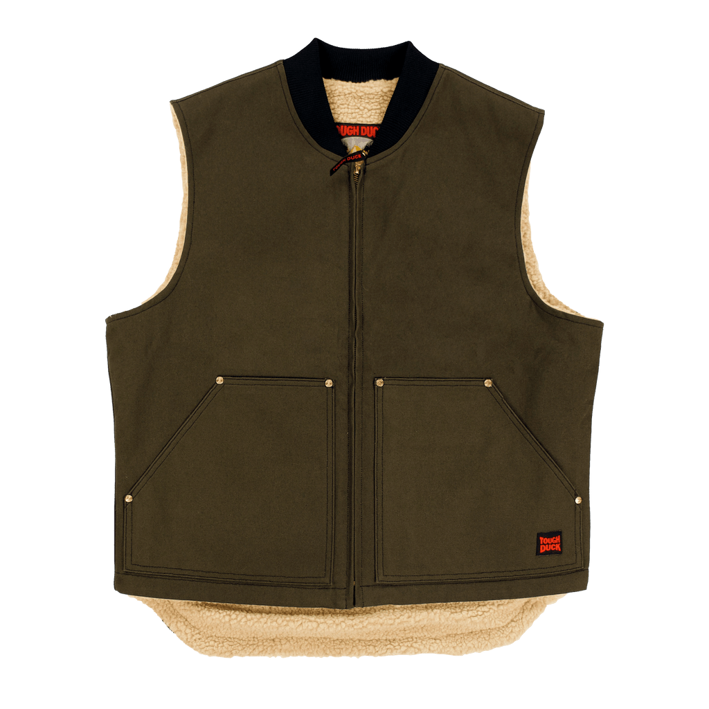 Tough Duck, Duck Sherpa Lined Vest WV06