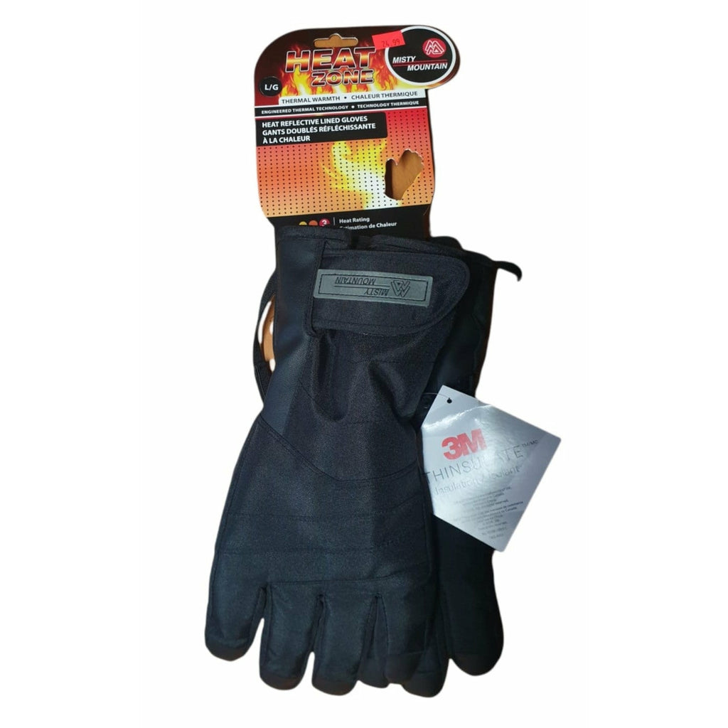 Misty Mountain HEAT ZONE Heat Reflective Lined Gloves #1950