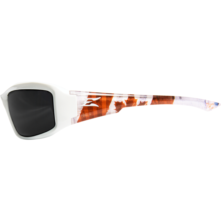 Edge Safety Glasses - Brazeau Polarized True North TXB466-T3 - Wht/Red