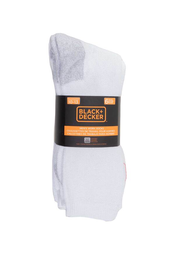 Lot de 6 paires de chaussettes BLACK+DECKER