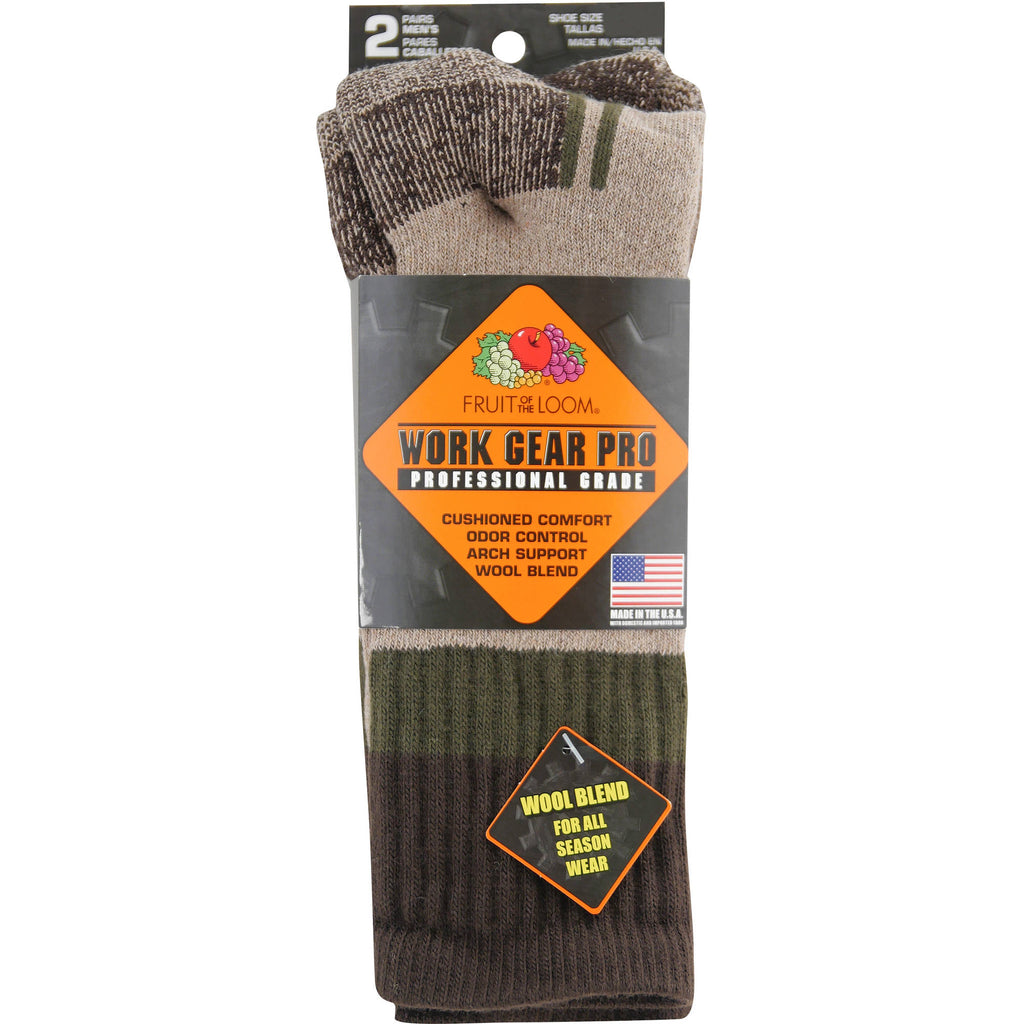 Fruit Of The Loom Work Gear Pro Boot Socks – WORK N WEAR