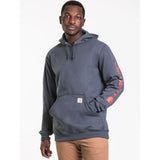 Carhartt Loose Fit Midweight Sweat-shirt graphique à manches logo - K288