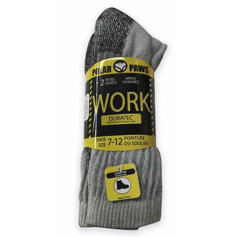 Polar Paws WORK DuraTec Lot de 2 paires de chaussettes