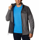 Columbia Men’s Basin Trail III Fleece Zip-up Jacket