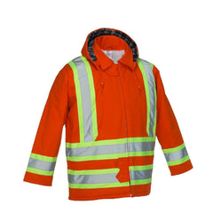 FORCEFIELD Insulated Hi-Vis Cotton Canvas Parka 024-OR33