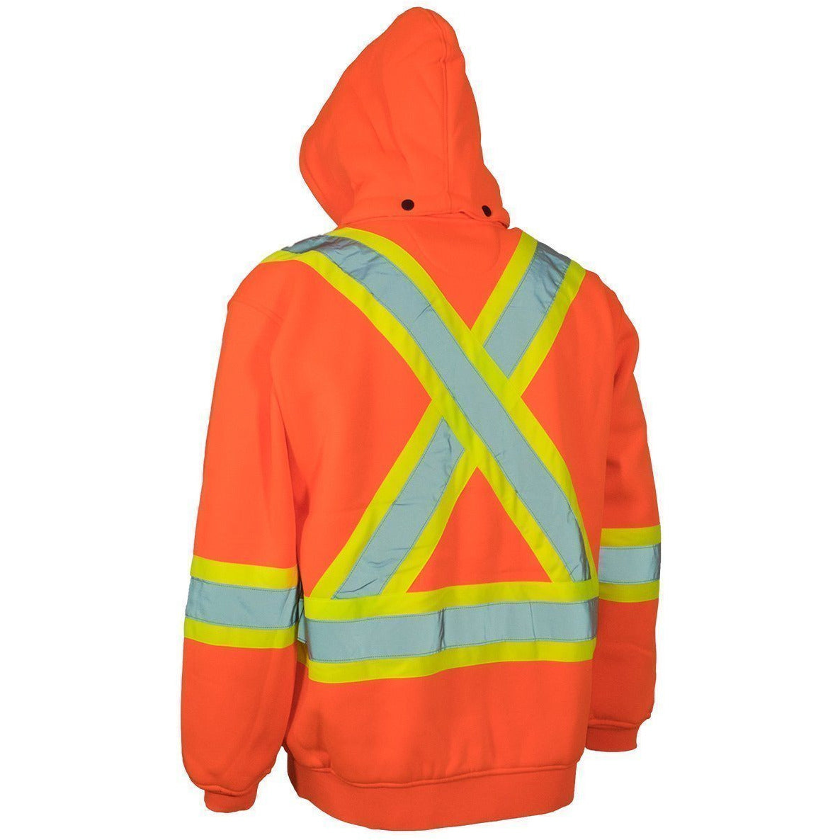 Forcefield Hi Vis Safety Hoodie, Detachable Hood 024-P844 - worknwear.ca