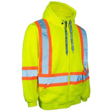 Forcefield Hi Vis Safety Hoodie, Detachable Hood 024-P844 - worknwear.ca