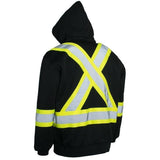 Forcefield Hi Vis Safety Hoodie, Detachable Hood 024-P844 - worknwear.ca