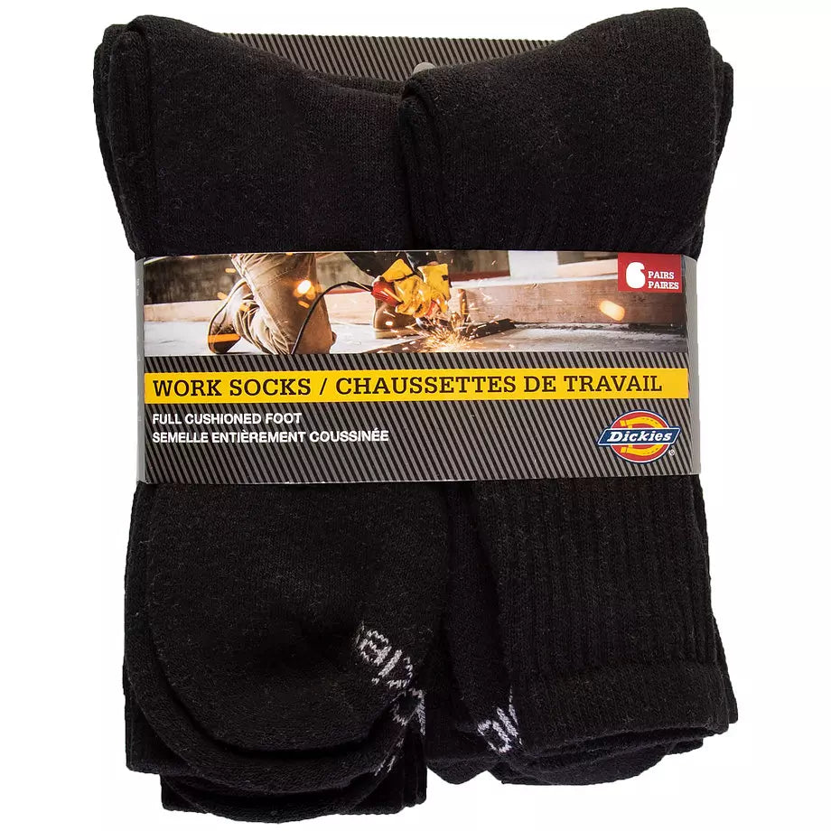 Dickies Lot de 6 paires de chaussettes de travail - DK11