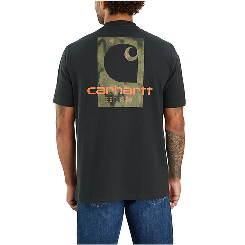 Carhartt Loose Fit Heavyweight Short-Sleeve Camo Logo Graphic T-Shirt - 105755