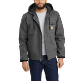 Carhartt Relaxed Fit Washed Duck Sherpa-Lined Utility Jacket - 103826