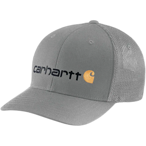 Casquette graphique Carhartt Rugged Flex® en toile ajustée avec logo en filet - 105353