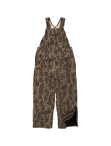 Carhartt Kids' Loose Fit Canvas Insulated Double-Front Camo Bib Overall - CM8730