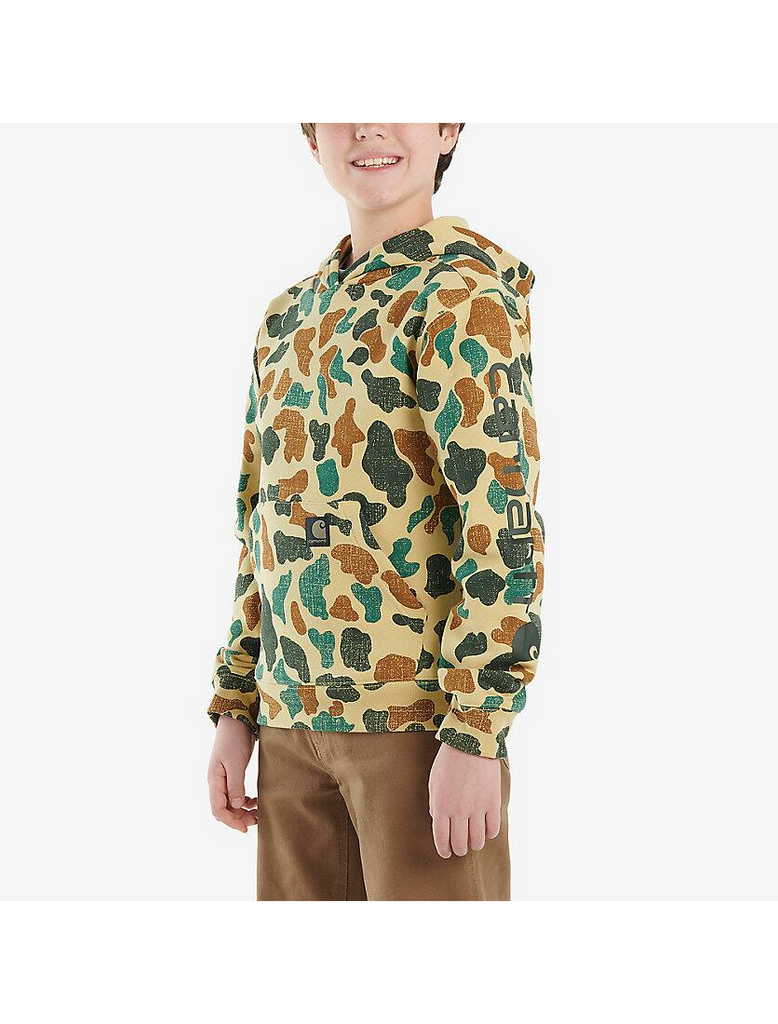 Carhartt Boys Hooded Camo Sweatshirt CA6326