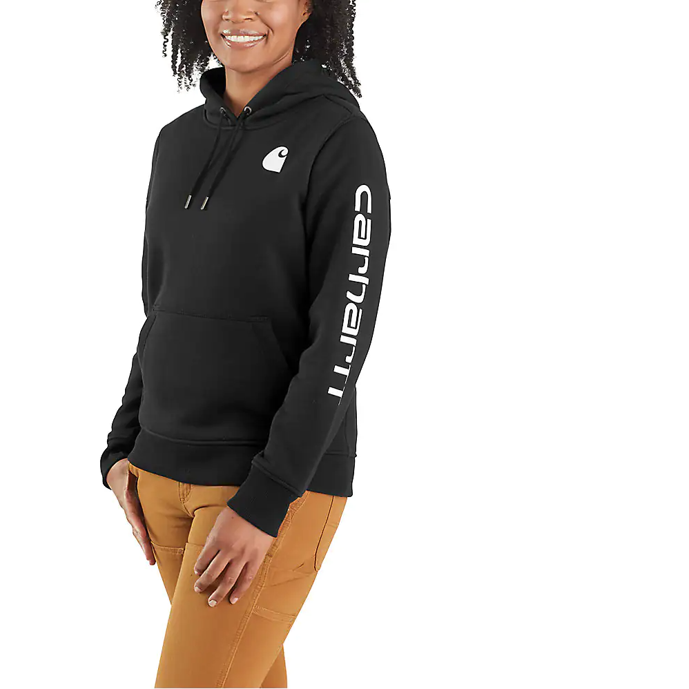 Carhartt Women s Relaxed Fit Midweight Logo Sleeve Graphic