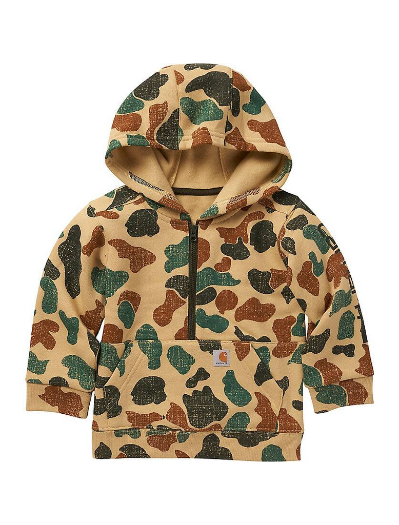 Carhartt Baby Half-Zip Camo Sweatshirt - CA6332