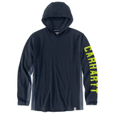 Carhartt  Force® Relaxed Fit Midweight Long-Sleeve Logo Graphic Hooded T-Shirt - 105481