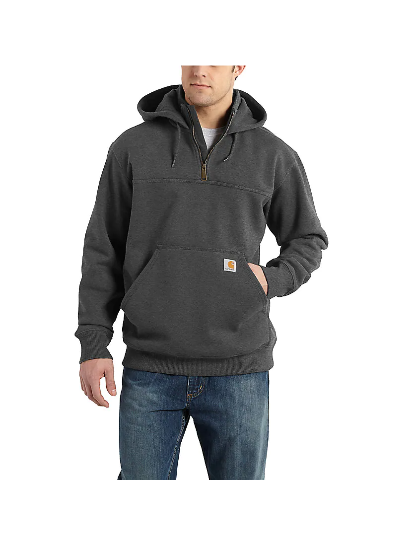 Carhartt Rain Defender® Loose Fit Heavyweight 1/4-Zip Hooded Sweatshirt - 100617