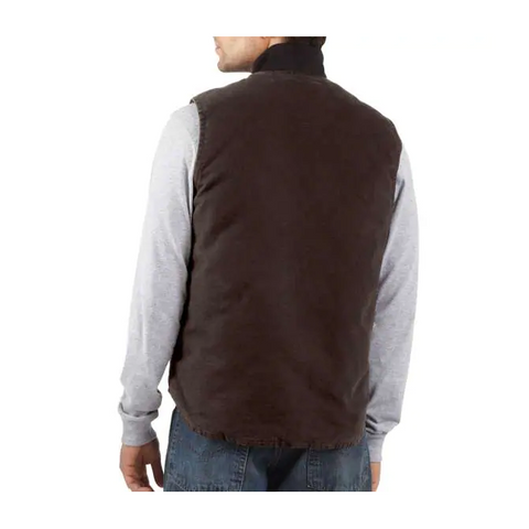 Carhartt sandstone sherpa sales vest
