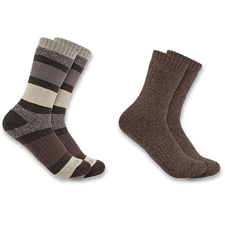 Carhartt Women's HeavyWeight Crew Socks 2-PACK SC3152W