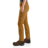 Pantalon de travail à double devant en sergé à coupe décontractée Rugged Flex® pour femmes de Carhartt - 104296