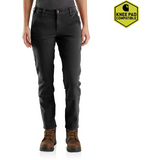 Pantalon de travail à double devant en sergé à coupe décontractée Rugged Flex® pour femmes de Carhartt - 104296