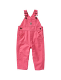 Carhartt Girls' Loose Fit Canvas Bib Overall - CM9712