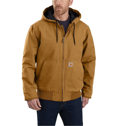 Carhartt Loose Fit Washed Duck Insulated Active Jacket - 104050