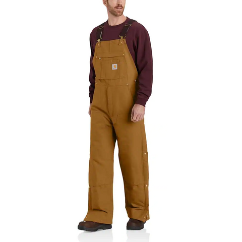 Carhartt Loose Fit Firm Duck Insulated Bib Overall - 104393