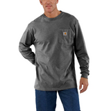 Carhartt Loose Fit Heavy Weight T-shirt à manches longues avec poche - K126