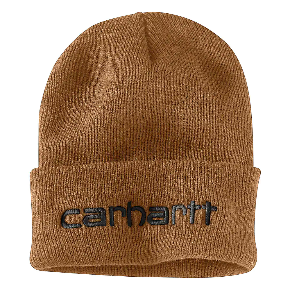 Carhartt Knit Insulated Logo Graphic Cuffed Bonnet - 104068