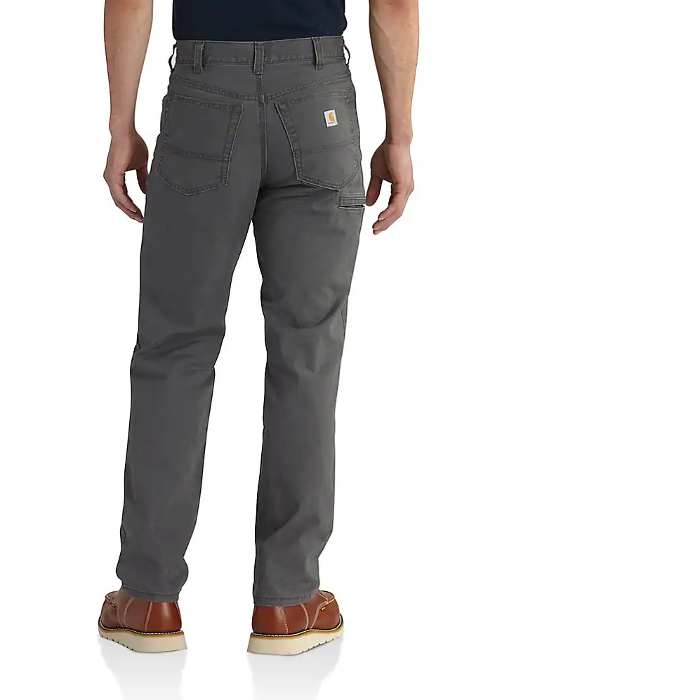 Pantalon de travail en toile Carhartt pour homme - Coupe décontractée - Rugged Flex® 5 poches - 102517