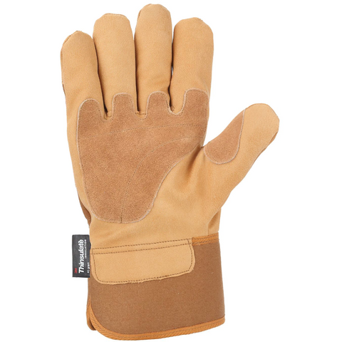 Carhartt Insulated Grain Leather Safety Cuff Work Glove A513