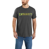 Carhartt Force® Relaxed Fit Midweight Short-Sleeve Block Logo Graphic T-Shirt 105203