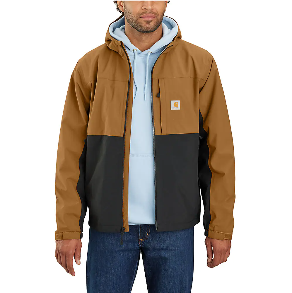 Carhartt rubber top rain jacket